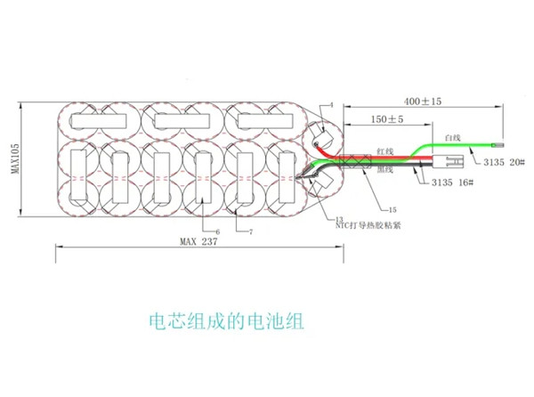 鎳氫電池電芯組 鎳氫電池電芯組
