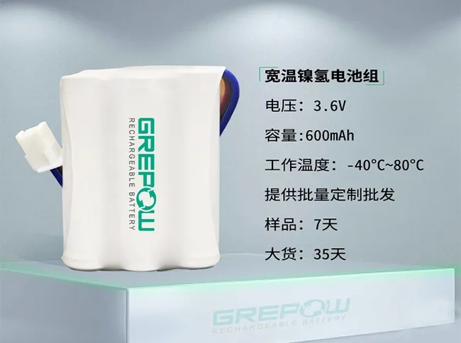寬溫鎳氫電池組 寬溫鎳氫電池組