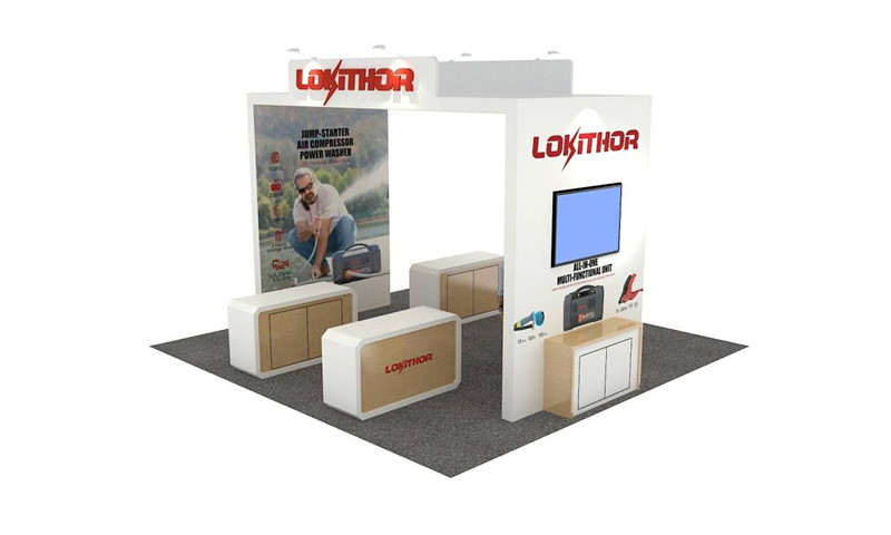 Lokithor SEMA Show 2022 展位效果圖 Lokithor SEMA Show 2022 展位效果圖