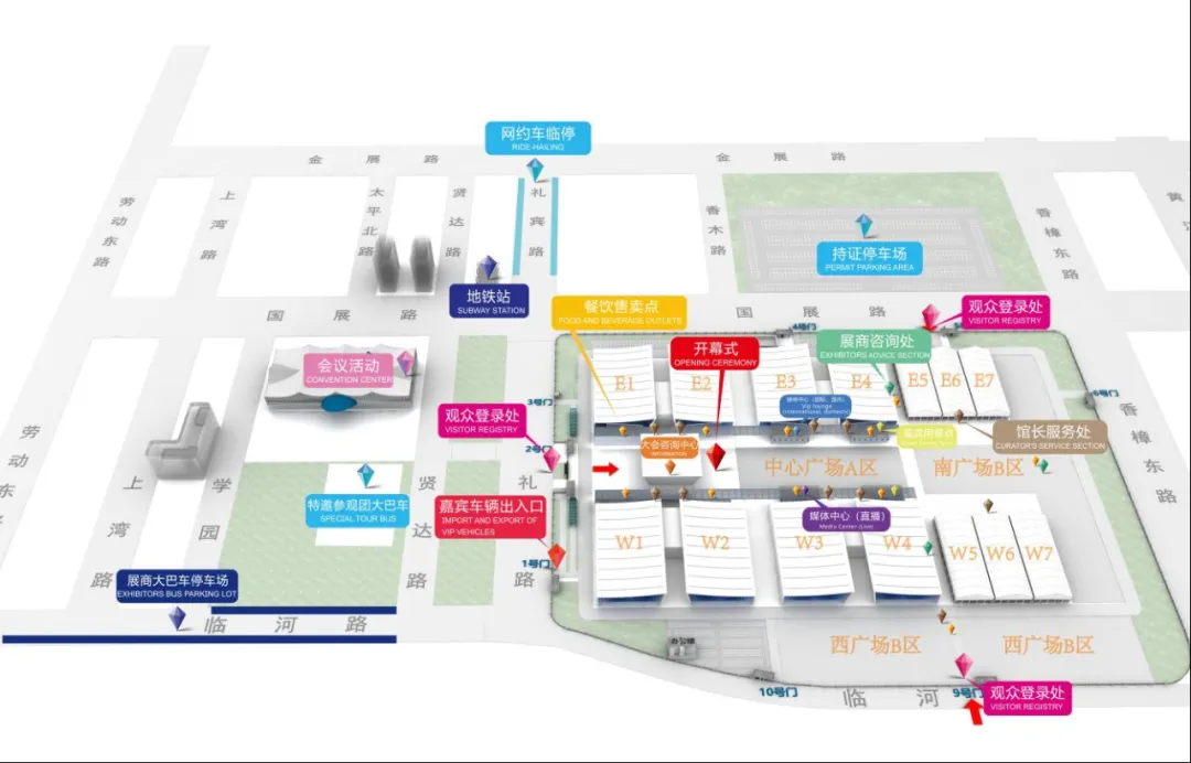 長沙農(nóng)機展場館布局圖 長沙農(nóng)機展場館布局圖