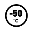 最低放電溫度 -50℃ 最低放電溫度 -50℃